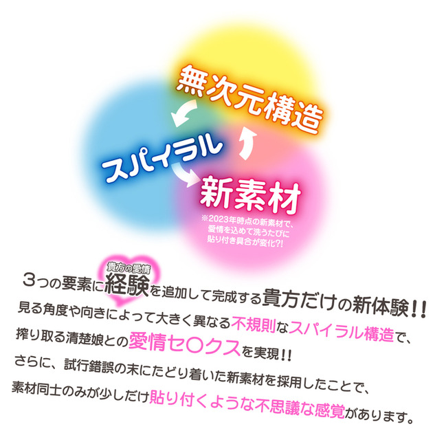 对子哈特——“清纯女大生”评测!清楚系的平缓刺激,螺旋状大旋风!