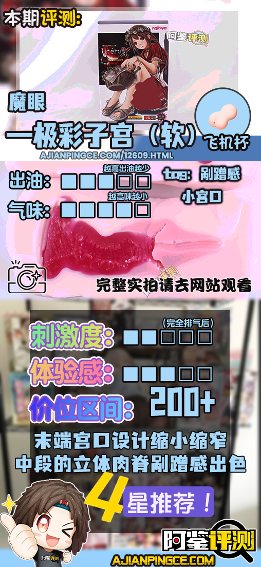 魔眼——“极彩子宫(软版)”评测!经典老款子宫杯,放到现在表现怎么样?