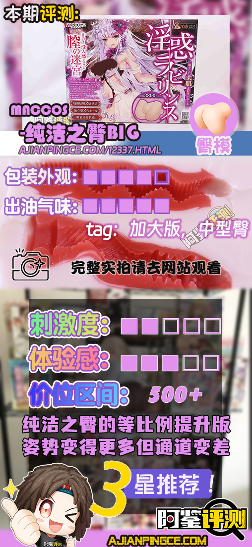 MACCOS——“纯洁之臀BIG”评测!变大后的手感好了太多,但通道为何没有继承?
