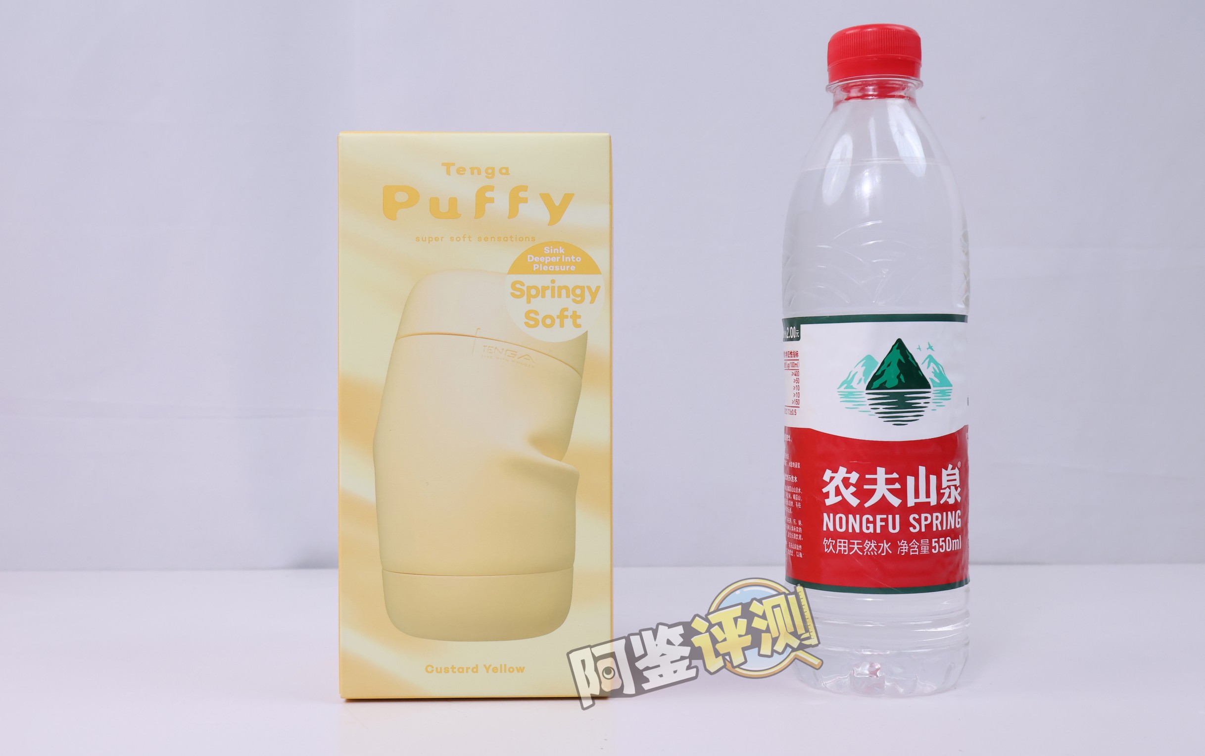 TENGA——“puffy(草莓粉/蛋奶黄)”评测!让人满头问号的奇葩设计,评测生涯至今吃过最精致的一坨使