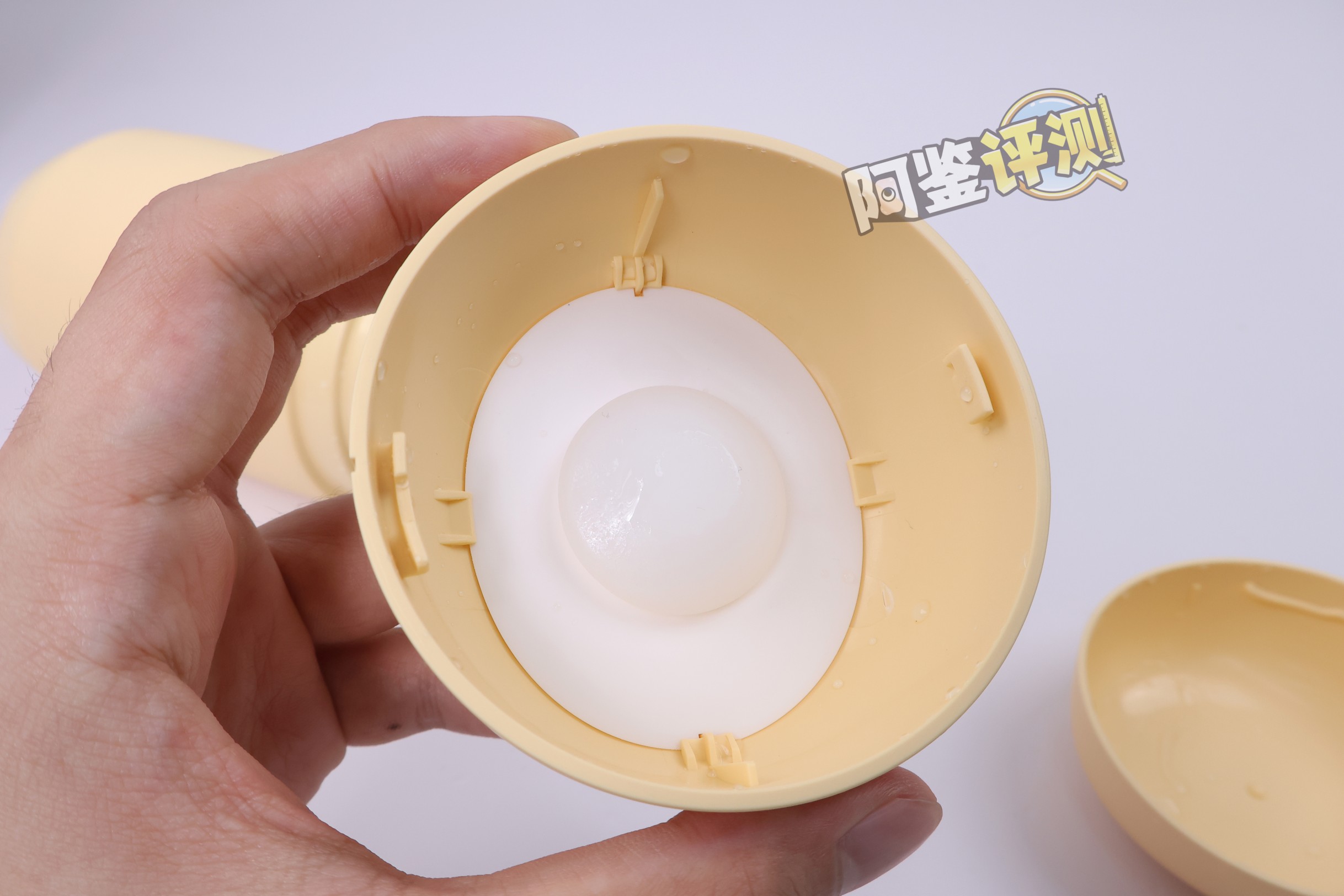 TENGA——“puffy（草莓粉/蛋奶黄）”评测！让人满头问号的奇葩设计，评测生涯至今吃过最精致的一坨使