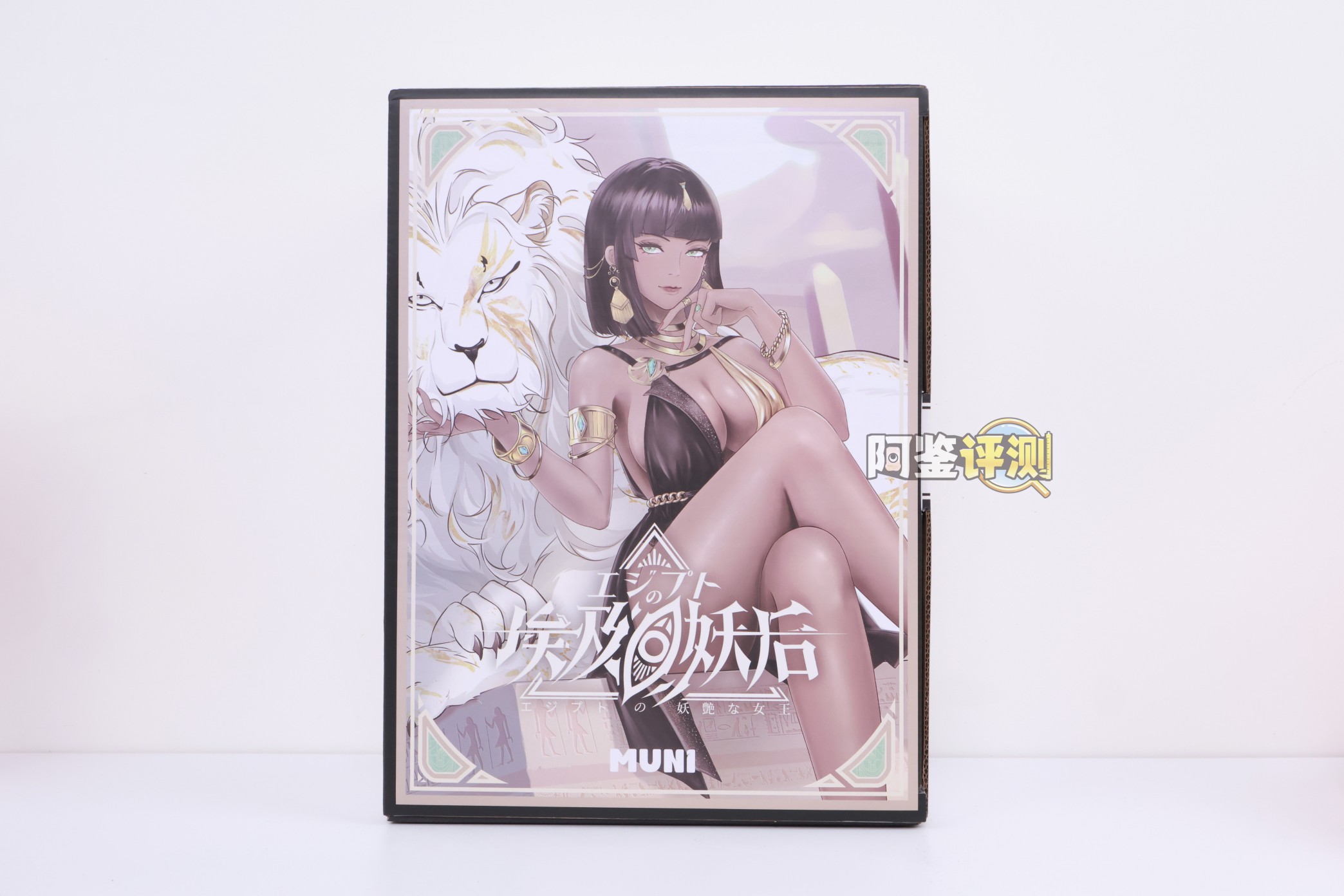 muni——“埃及艳后”评测!一字马开腿型的黑皮小臀模,因为双通道太接近导致末端出现了开裂